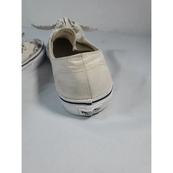 VANS Slip On Head Bandana Knot White Black Men's Size 8.5 Women's 10 - Picture 13 of 16